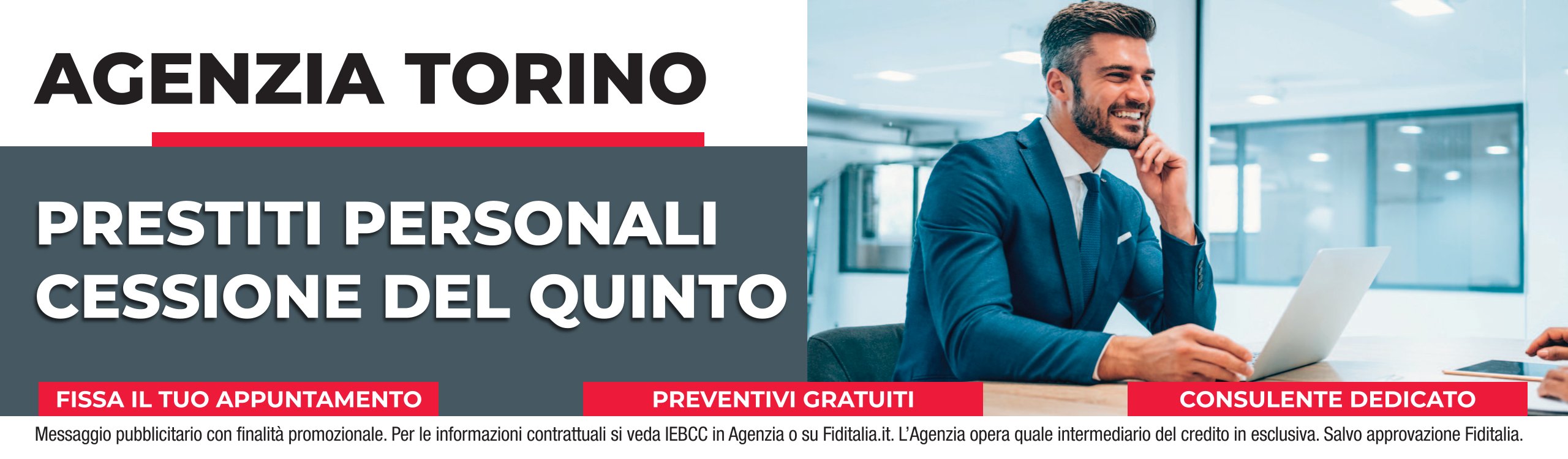 Contatti Agenzia Torino S.r.l. filiali Fiditalia - Prestiti personali, Cessione del quinto